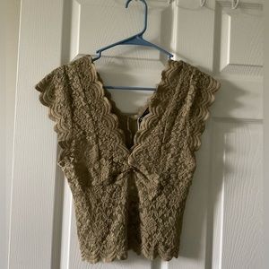 Zara Lace Blouse size M